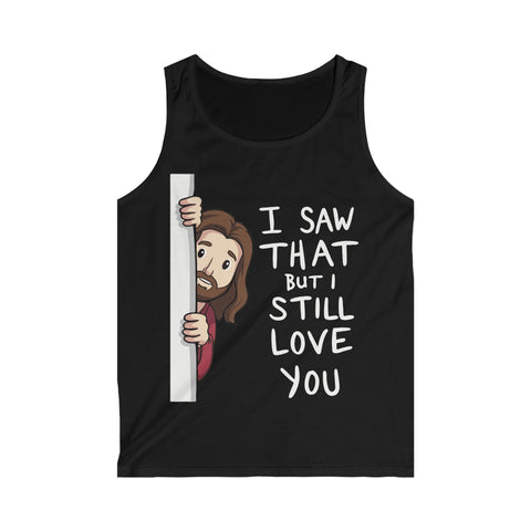 Funny Jesus Graphic Tank Top