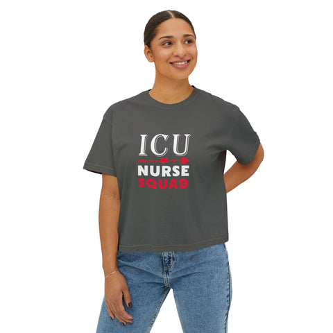 ICU Nurse Squad Women's Boxy Tee
